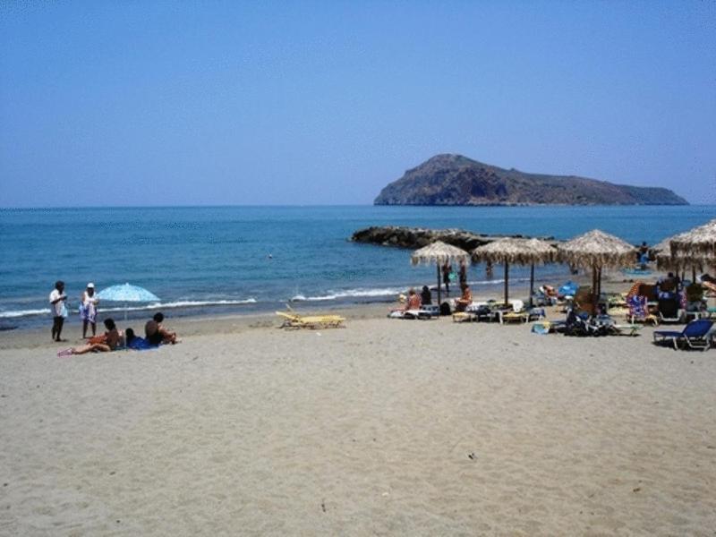 Margarita Beach Hotel Agia Marina Exteriör bild