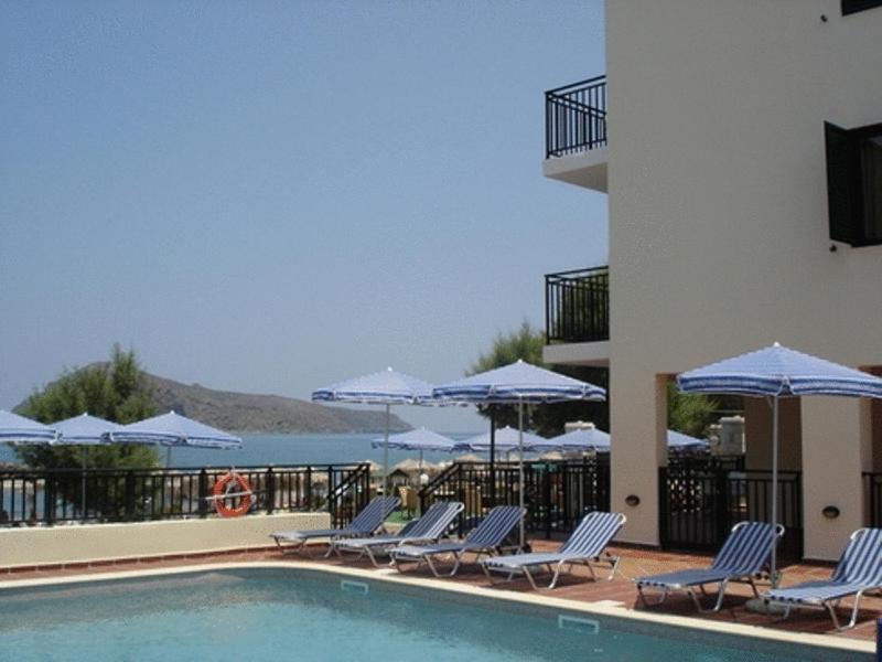 Margarita Beach Hotel Agia Marina Exteriör bild